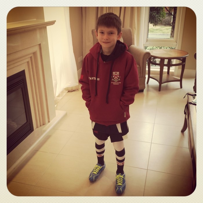 Jack is now on the Dulwich Rugby team.