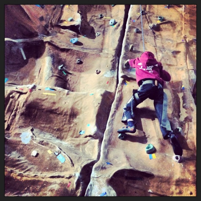 Option 1 : rock-climbing party