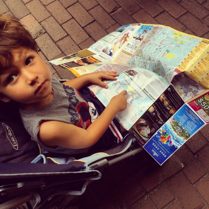 Although Luke was constantly holding a map, John is truly our compass when traveling.