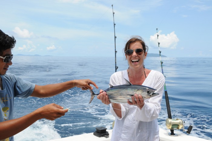 And we did catch some tuna!