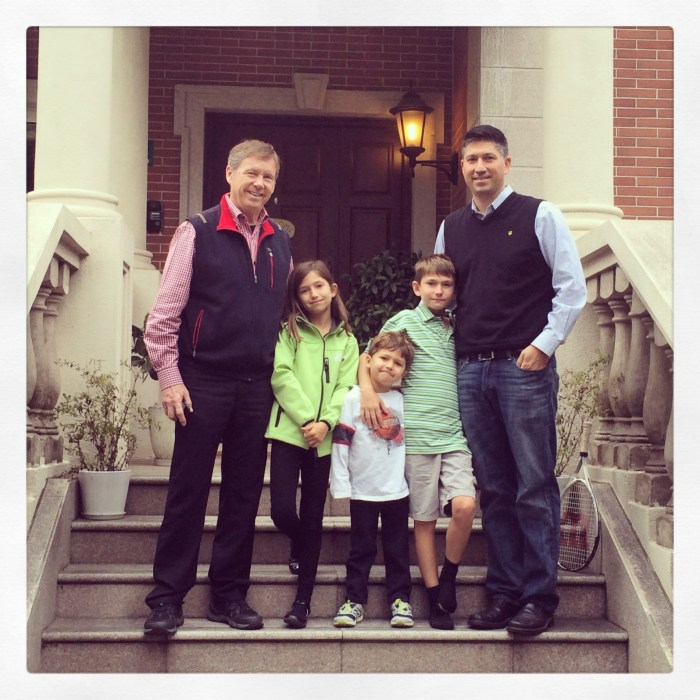 Luke now asks, "Mom, can I have more of Mr. Smucker's jelly? Please...his grandpa make it. Now he makes it."