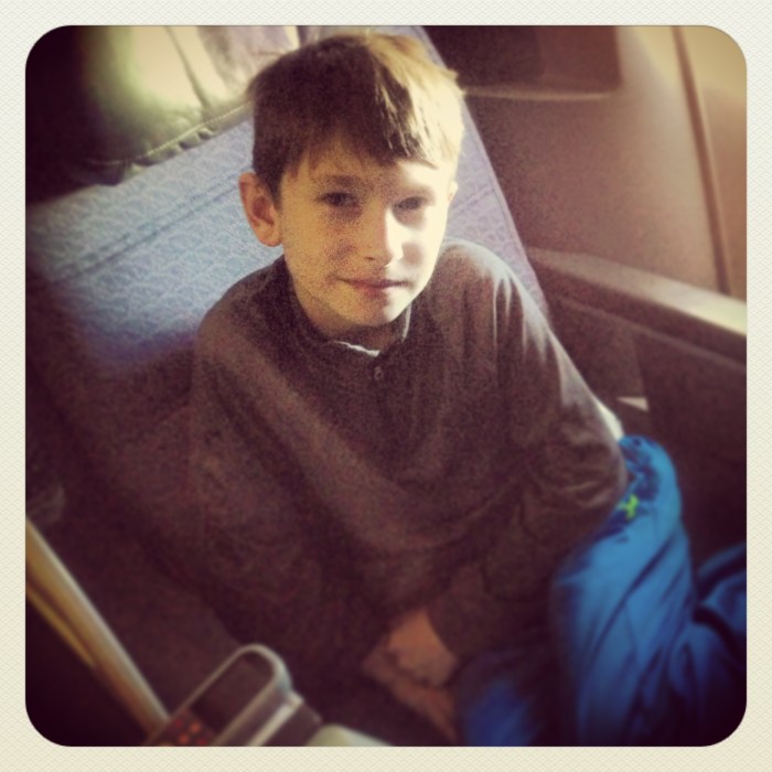 Somewhat excited (to land)