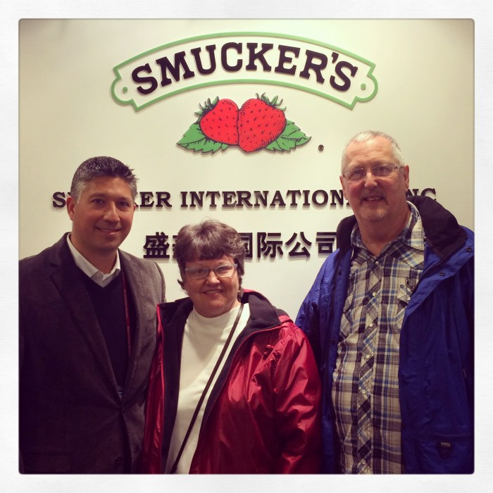 From Ohio to Shanghai. I don't think my parents would have guessed that their first trip outside the US would be a trip to China.