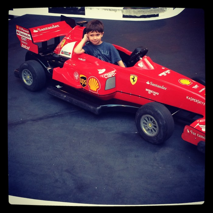 To this day, Luke talks about how he came in 1st at this "race." 