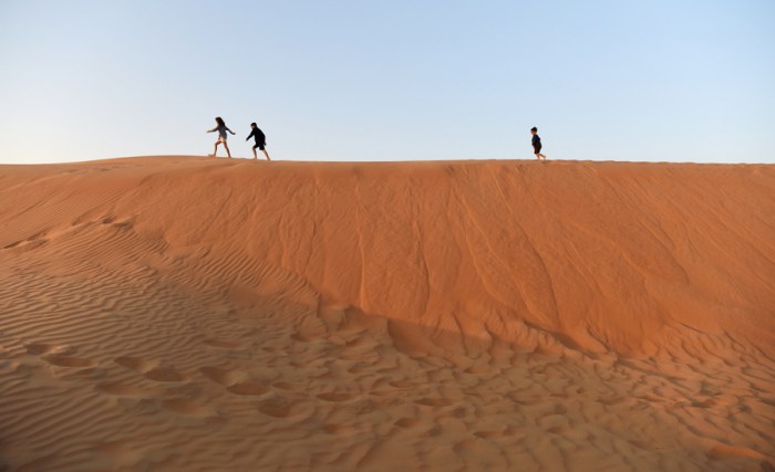 Luke is never far behind.