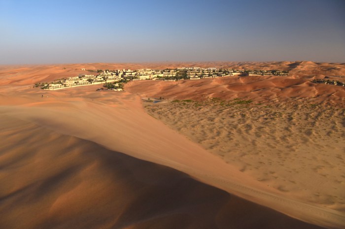 Qasr Al Sarab Desert Resort.