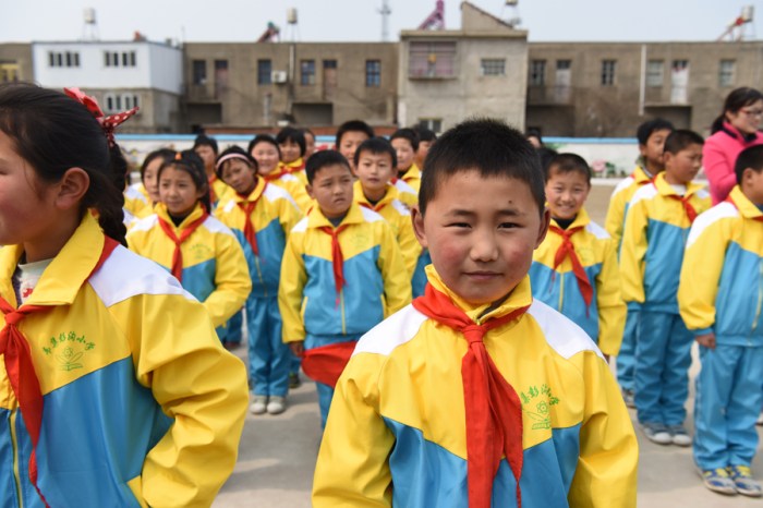 The student who presented me with my red scarf. 