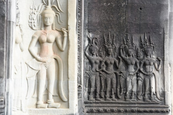 admired (Luke giggled) at the endless stone carving..